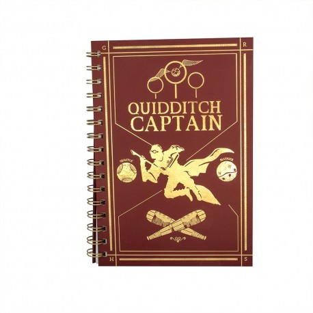 Carnet de Note Captain Quidditch